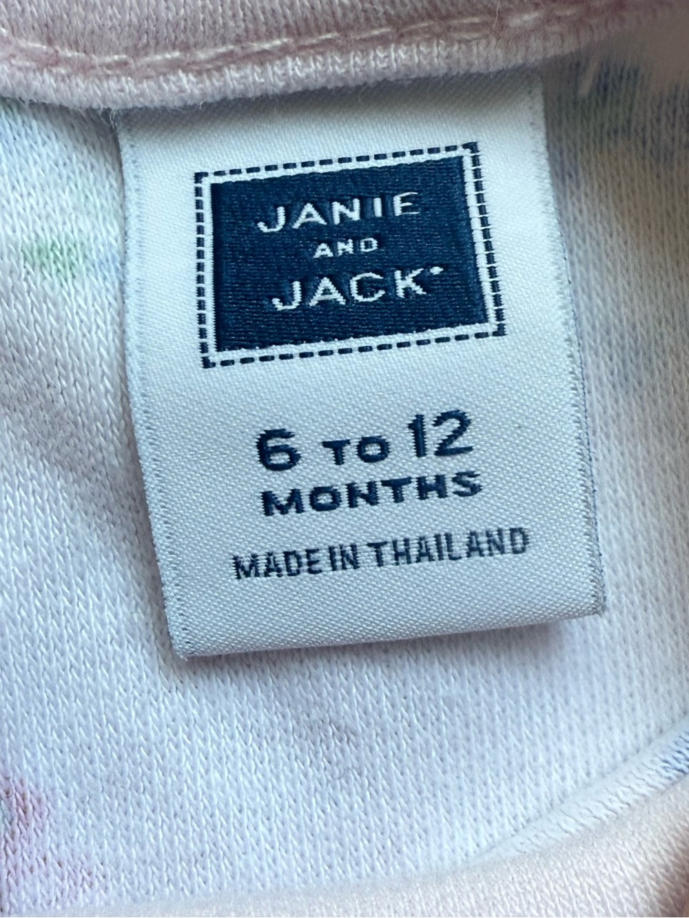 Janie and Jack Baby Girl Floral Bubble Romper GUC 6-12 Months - Picture 3 of 3